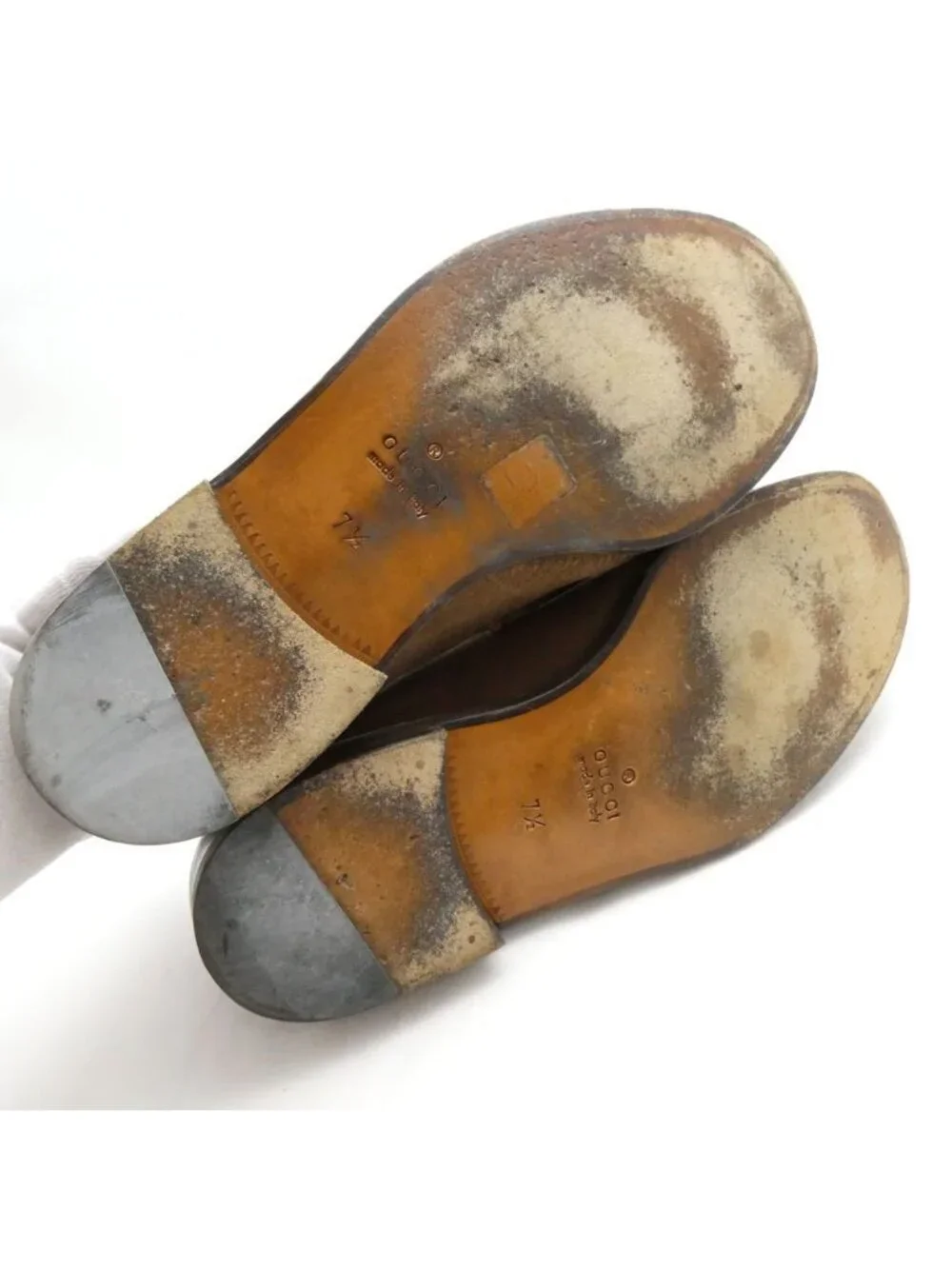 Gucci Horsebit Loafers Shoes Flat 7.5